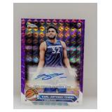 2024 Topps Ch Purple Ref Karl-Anthony Towns Auto