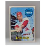 1969 Topps #295 - Tony Perez 'Hall Of Fame - Reds
