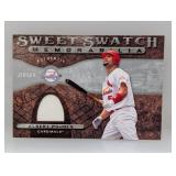 2009 UD Sweet Swatch Memorabilia Albert Pujols