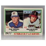 1978 TOPPS LEADERS NOLAN RYAN/PHIL NIEKRO 206