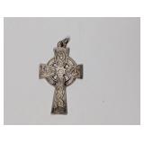 .925 Sterl Celtic Cross Pendant
