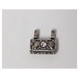 .925 Sterl Ornate Mini Locket