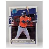 2020 Optic Rated Rookie Jordan Alvarez #45