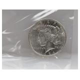 1924 90% Silv Peace $1 Dollar