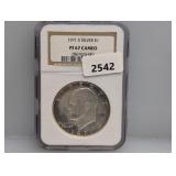 NGC 1971-S PF67Cam Ike $1 Dollar