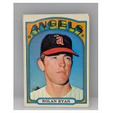 1972 Topps #595 Nolan Ryan HOF Angels Surface