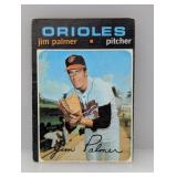 1971 Topps #570 Jim Palmer HOF Orioles Crease
