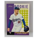 2024ï¿½Toppsï¿½Heritageï¿½Yoshinobuï¿½Yamamotoï¿½Rookieï¿½#12