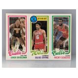 1980-81 Topps Basketball Julius Erving #1