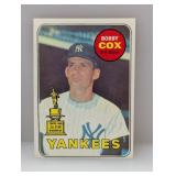 1969 Topps #237 - Bobby Cox (Rookie) 'Yankees'