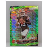 2025 Prizm Sanders RC #302 Neon Green Pulsar Prizm