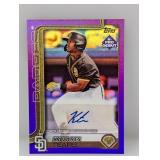 2025 Kavares Tears Topps Pro Debut Purple Auto/299