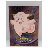 2000 Topps Chrome Pokemon Clefairy #35