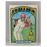 1972 TOPPS WILLIE MONTANEZ HN 690 Wrinkle