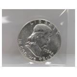 1954 90% Silv Franklin Half $1 Dollar