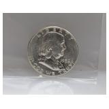 1958 90% Silv Franklin Half $1 Dollar