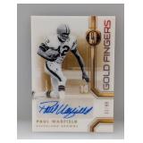 2022 Warfield Gold Standard Goldfingers Auto /99