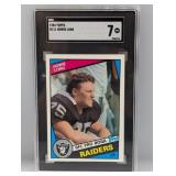 1984 Topps Rookie #111 Howie Long SGC 7 NM