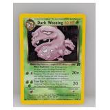 2000 Pokemon Team Rocket Dark Weezing Holo #14 DMG
