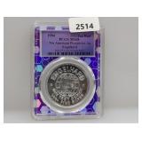 PCGS 1984 MS68 1oz .999 Silv Engelhard Round