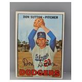 1967 Topps #445 Don Sutton HOF Dodgers