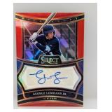 2025 Select George Lombard Jr RC Auto Prizm 92/99