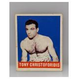 1948 LEAF Boxing CHRISTOFORIDIS CHAMPION 95 I/S/S