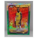 2025 Topps Chrome Lebron James Logofractor SP
