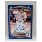 2025 Bigbie Bowman Ch 1st Blue Rep Ref Auto /150