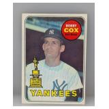 1969 Topps #237 Bobby Cox (Rookie) HOF Yankees
