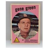 1959 TOPPS GENE GREEN TUFF FIRST SERIES LN 37 S