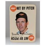 1968 Topps Game Brooks Robinson Hit By Pitch C/S