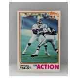 1982 Topps #435 Rookie In Action Lawrence Taylor