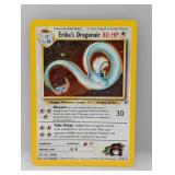 2000 Pokemon Gym Heroes Erika's Dragonair Holo DMG