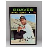 1971 Topps #605 Orlando Cepeda HOF Braves