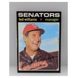 1971 Topps #380 Ted Williams HOF Red Sox