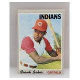 1970 TOPPS FRANK BAKER TUFF 7TH SERIES HN 704 C