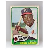 1965 Topps Baseball Hank Aaron 170 Surface/Corners