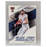 2017ï¿½PrestigeMahomesï¿½RCï¿½#8 Corners/Edges/Indents