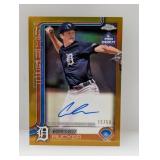 2025 Rucker Topps Ch Pro Debut Gold Ref Auto /50