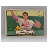 1952 Topps Johnny Bucha #19 Low Card# C/I