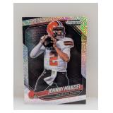 2025 Prizm Johnny Manziel Prizm Black Mojo /25 Ref