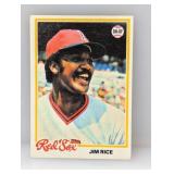1978 Topps #670 Jim Rice HOF Red Sox