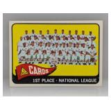 1965 Topps St. Louis Team 1st Place Gibson/Flood C