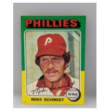 1975 Topps #70 Mike Schmidt HOF Phillies Indents
