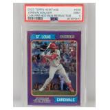 2023 Topps Heritage Walker RC Purple Ref PSA 9