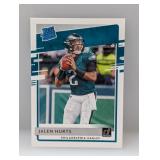 2020 Jalen Hurts Donruss Rated Rookie RC