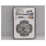 NGC 2023 MS70 90% Silv Peace $1