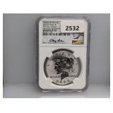 NGC 2023-S Rev PF70 90% Silv Peace $1