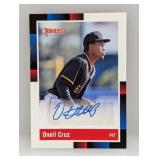 2022 Donruss Oneil Cruz #R88S-OC 1988 Retro Auto